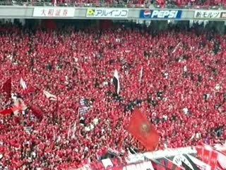 Urawa red　Diamonds in Tokyo Stadium