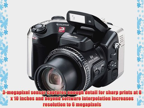 Fujifilm FinePix S602 3.3MP Digital Camera w/ 6x Optical Zoom