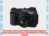 Nikon COOLPIX P7800 12.2 MP Digital Camera with 7.1x Optical Zoom NIKKOR ED Glass Lens and