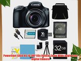 Canon PowerShot SX60 HS Digital Camera 32GB Ultimate Bundle Includes Camera 32GB SD Memory