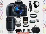 Canon EOS Rebel SL1 with EF-S 18-55mm IS STM Kit and Canon EF-S 55-250mm f/4-5.6 IS STM Lens