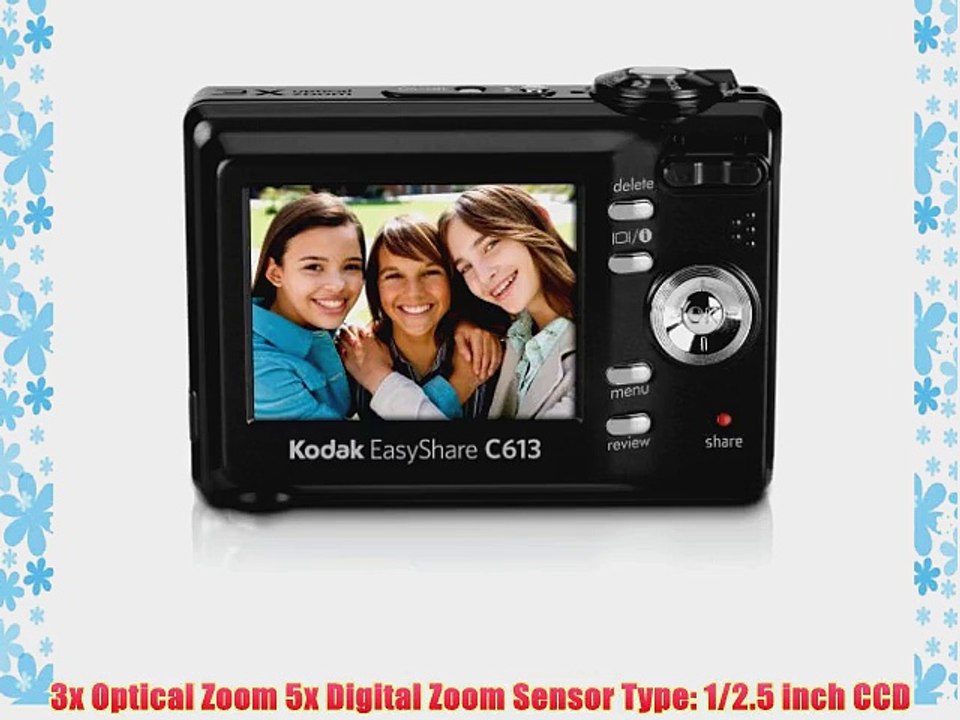 Kodak C613 6.2MP 3x Optical/5x Digital Zoom Camera