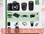 Canon EOS 6D Digital SLR Camera Kit with 24-105mm IS USM Lens and Canon EF 75-300mm III Lens