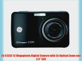 GE C1233 12 Megapixels Digital Camera with 3x Optical Zoom and 2.4 LCD