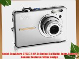 Kodak EASYSHARE C763 - Digital camera - compact - 7.1 Mpix - optical zoom: 3 x - supported