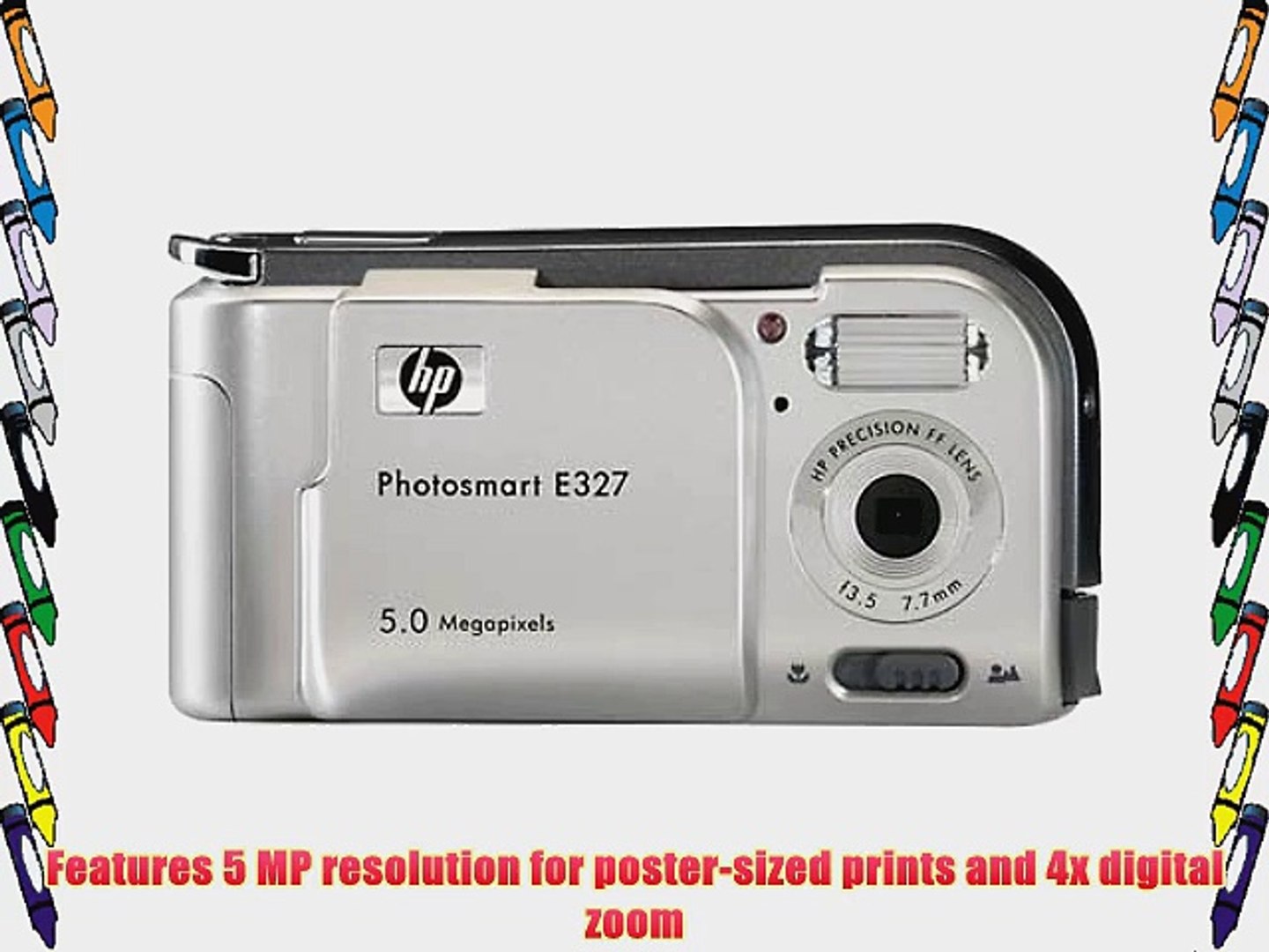 HP Photosmart E327 5MP Digital Camera - video Dailymotion