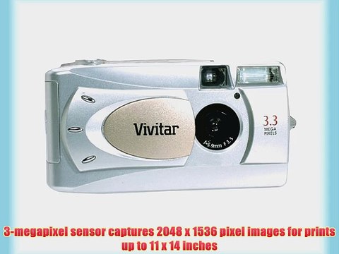 Vivitar Vivicam 3715 3MP Digital Camera