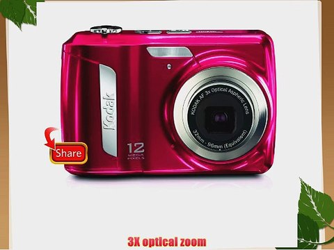 Kodak Easyshare C143 Digital Camera (Red)