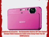 Sony T Series DSC-T99/P 14.1 Megapixel DSC Camera with Super HAD CCD Image Sensor (Pink)