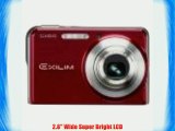 Casio Exilim EX-S880 8.1MP Digital Camera with 3x Anti-Shake Optical Zoom (Red)