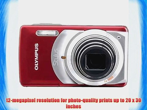 Olympus Stylus 7010 12MP Digital Camera with 7x Dual Image Stabilized Zoom and 2.7 inch LCD