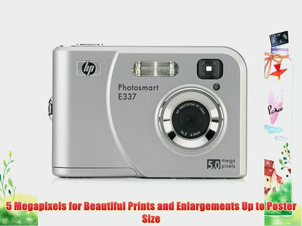 HP E337 Photosmart 5MP Digital Camera