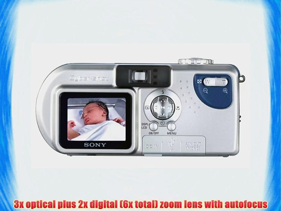 Sony DSCP2 Cyber-shot 2MP Digital Camera w/ 3x Optical Zoom