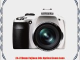 Fujifilm FinePix SL300 14 MP Digital Camera with 30x Optical Zoom (White)