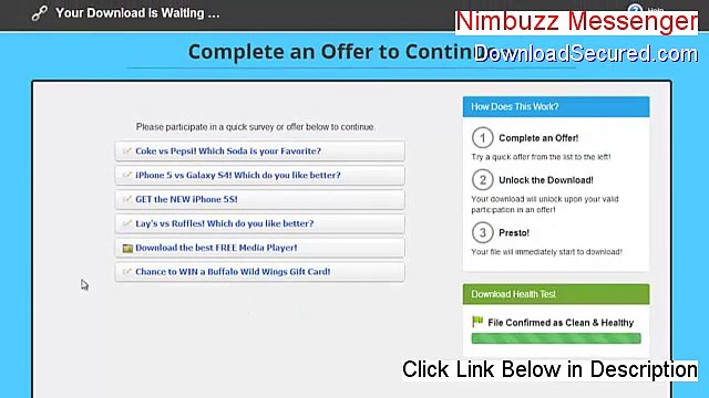 Nimbuzz Messenger Keygen (Legit Download 2015)