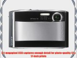 Sony Cybershot DSCT5 5.1MP Digital Camera with 3x Optical Zoom (Black)