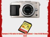 Olympus E-PL5 with 14-42mm Lens (Silver)   Free 16 GB Memory Card