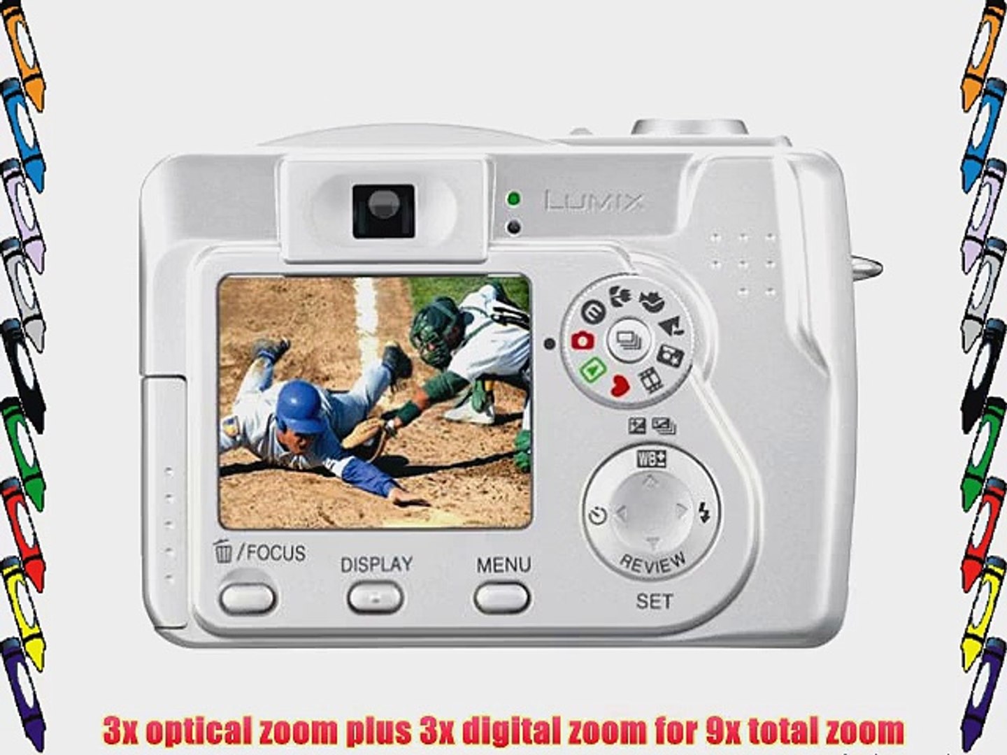 Panasonic Lumix DMC-LC70 4MP Digital Camera with 3x Optical Zoom - video  Dailymotion