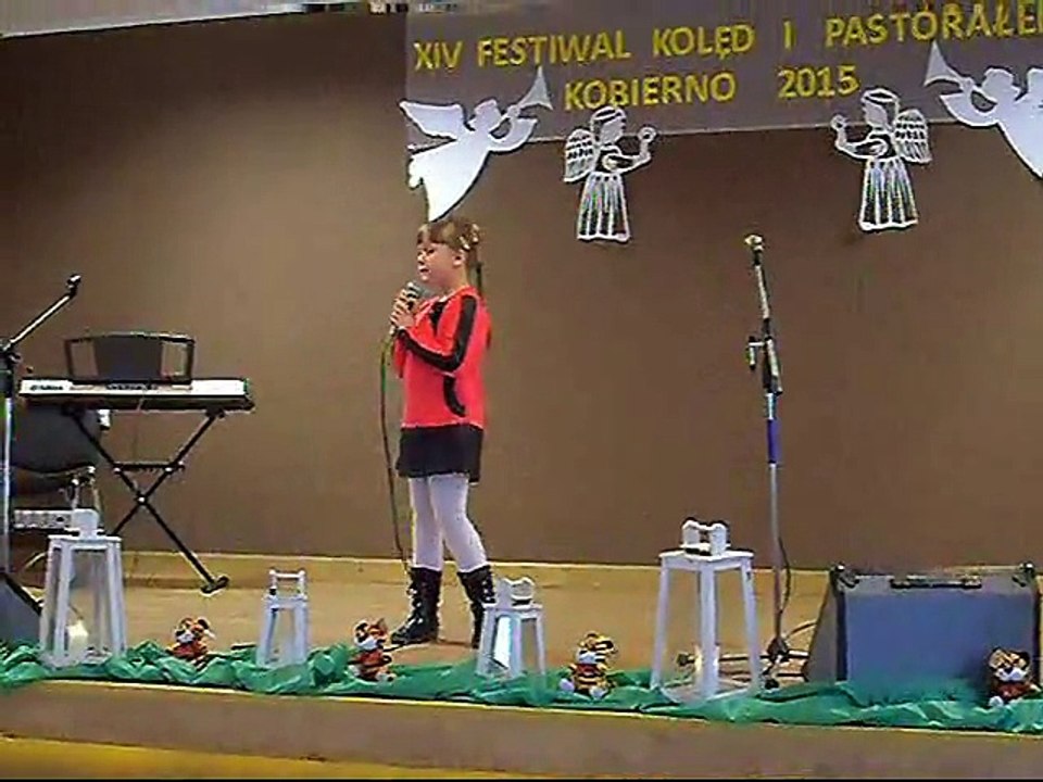 Kasia na Festiwalu Kolęd i Pastoralek w Kobiernie