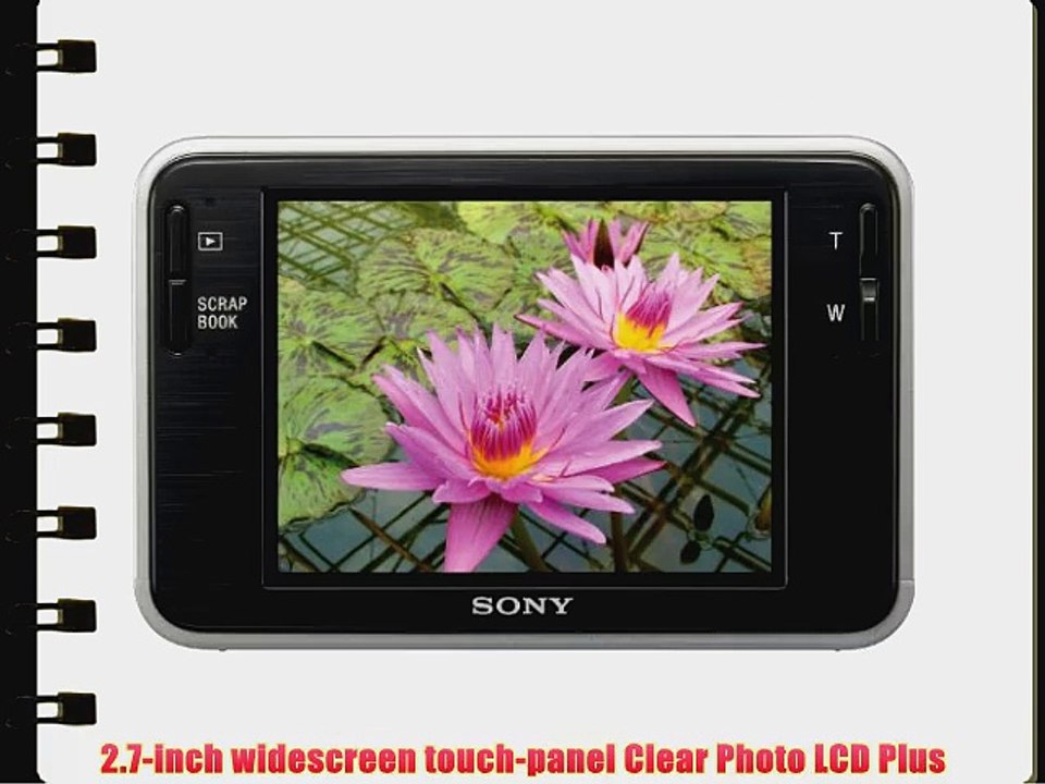 Sony Cybershot DSC-T2 8MP Digital Camera with 3x Optical Zoom (Black)