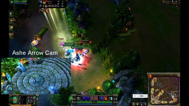 {31}League of Legends - Ashe Arrow Cam (Unseenstalkr)