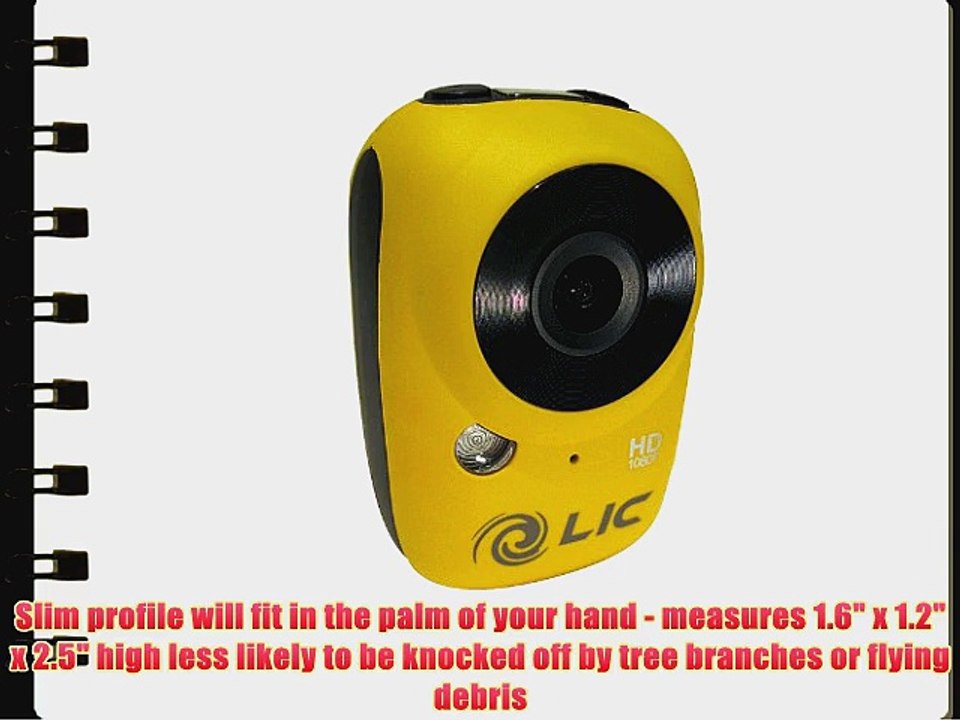 Liquid Image Ego Mini 1080 HD Camera - Yellow