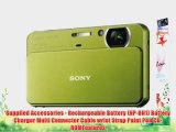 Sony T Series DSC-T99/G 14.1 Megapixel DSC Camera with Super HAD CCD Image Sensor (Green)