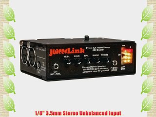 JuicedLink DT454 4 Channel DSLR Preamp / Meter / Phantom / AGC Disabler