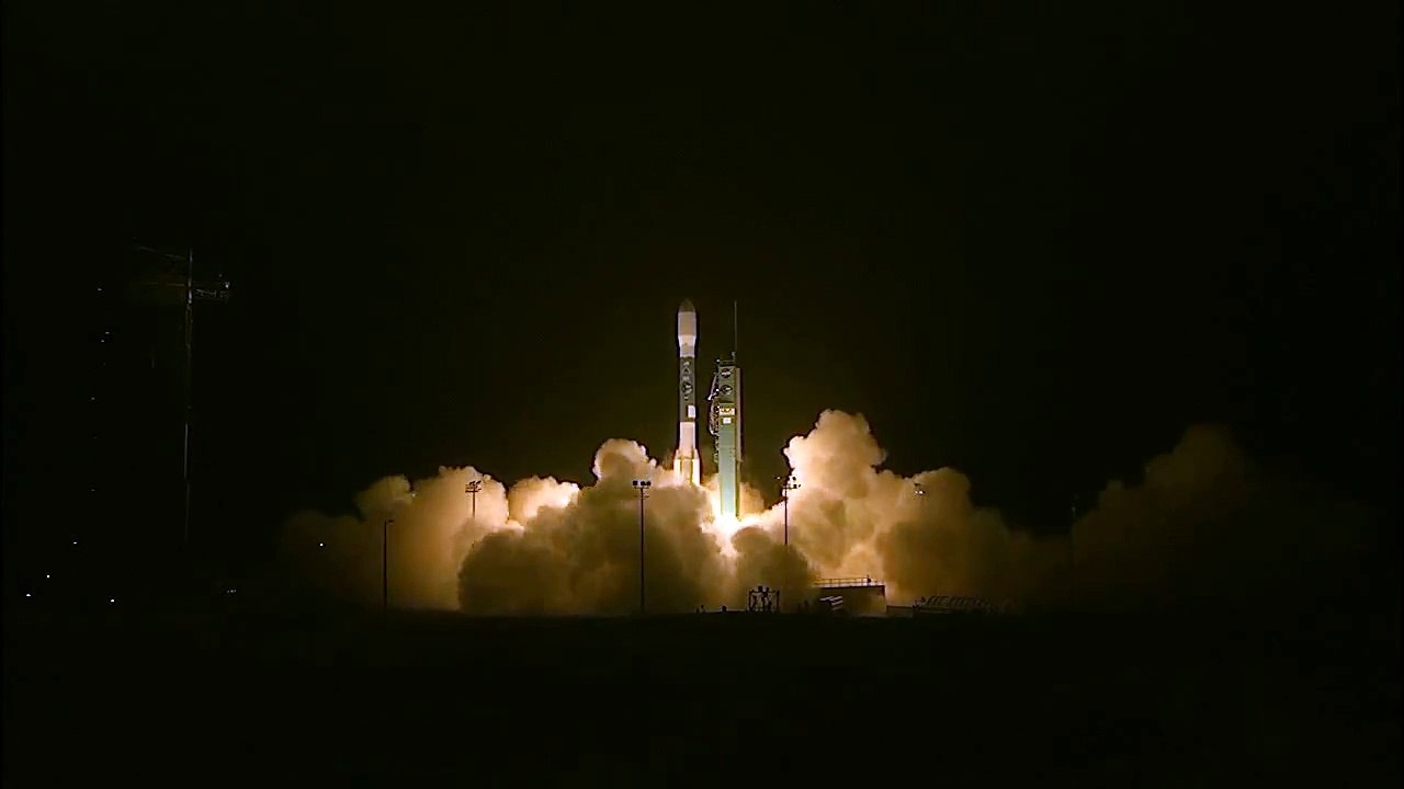 Liftoff of SMAP - HD