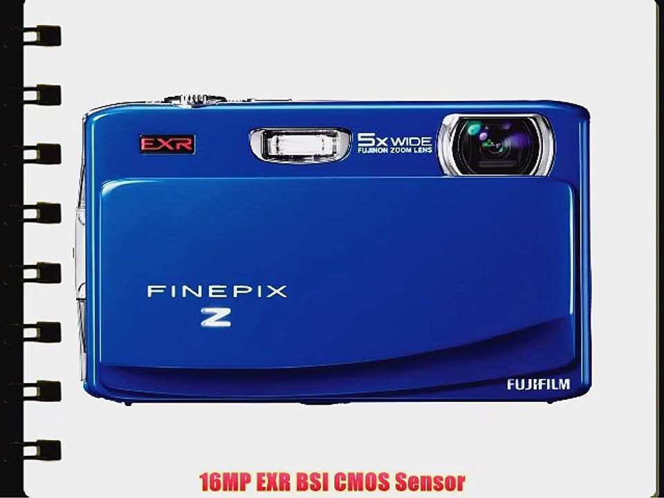 Fujifilm FinePix Z900EXR Blue 16 MP CMOS Sensor with 5 x Optical Zoom Touchscreen Digital Camera
