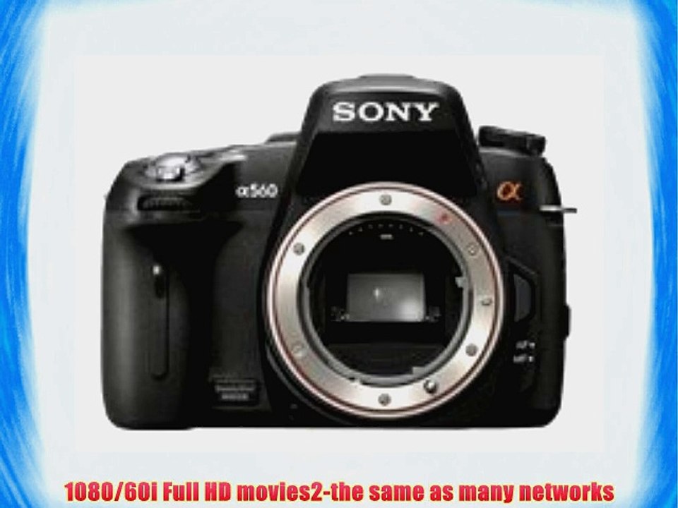 Sony A560 14.2 Megapixels DSLR Camera (Body Only) (Black)