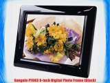 Sungale PF803 8-Inch Digital Photo Frame (Black)