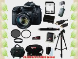 Canon EOS 70D SLR CMOS 20.2MP Digital Camera EFS 18-135mm Lens   32GB Memory Card   Tiffen