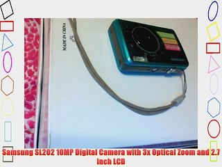 Samsung SL202 10MP Digital Camera with 3x Optical Zoom and 2.7 inch LCD