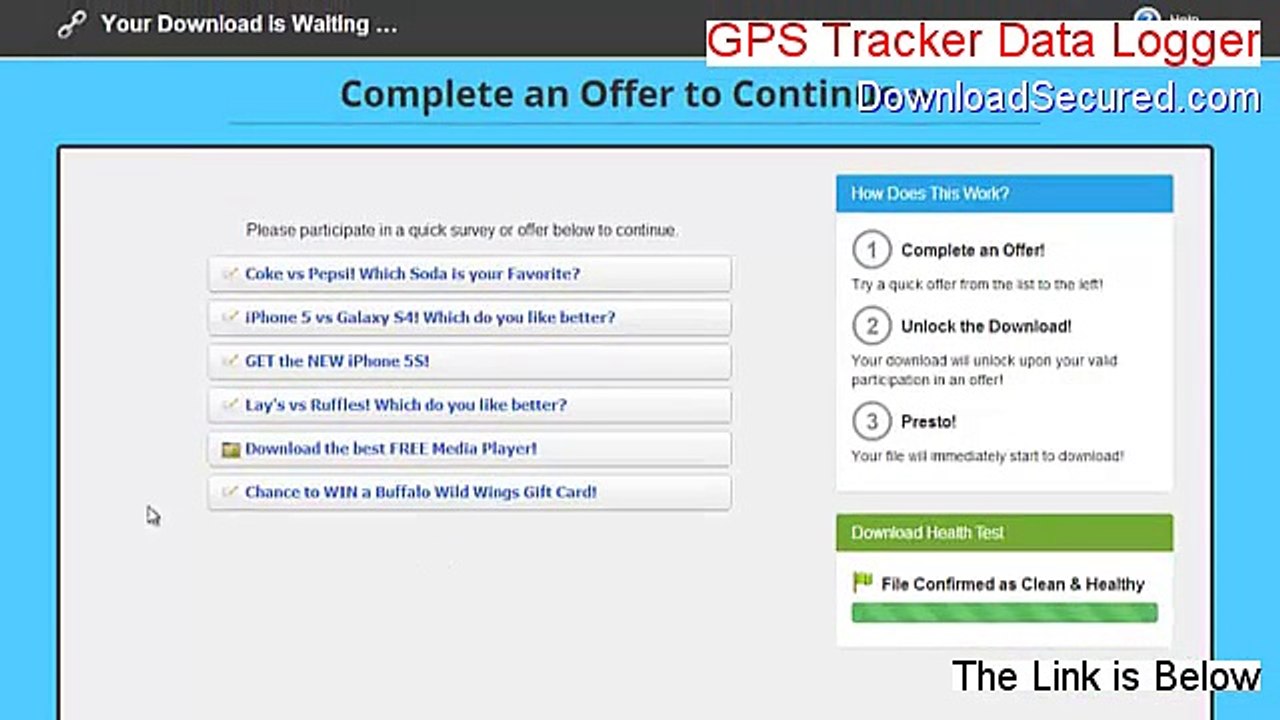 GPS Tracker Data Logger Full - Instant Download [2015]