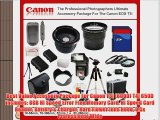 Best Value Accessory Package For Canon T3i (600D) T4i 650D includes: 8GB Hi Speed Error Free