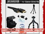 Accessories Bundle Kit For The Canon PowerShot SX40 HS SX40HS G1 X G1X SX530 HS Digital Camera