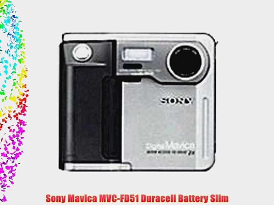 Sony Mavica MVC-FD51 Duracell Battery Slim