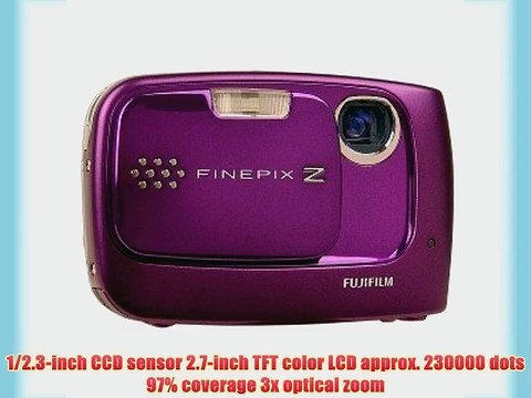 Fujifilm FinePix Z30 10MP Digital Camera with 3x Optical Zoom (Violet) - FUJZ30LK