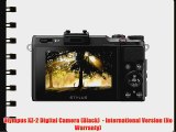 Olympus XZ-2 Digital Camera (Black)  - International Version (No Warranty)