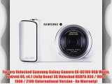 Factory Unlocked Samsung Galaxy Camera EK-GC100 8GB White Android OS v4.1 (Jelly Bean) 3G Unlocked