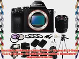 Sony Alpha a7S ILCE-7S/B ILCE-7S ILCE-7 Compact Full Frame Mirrorless Camera - Body Only