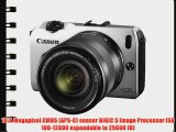 Canon EOS-M Mirrorless Digital Camera with EF-M 18-55mm f/3.5-5.6 IS STM Lens (Silver)