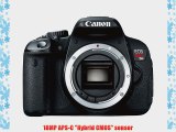 Canon EOS Rebel T4i DSLR (Body Only) (OLD MODEL)