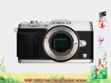 Olympus E-P5 16.1 MP Compact System Camera with 3-Inch LCD- Body Only (Silver with Black Trim)