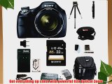 Sony Cyber-shot DSC-H400 Digital Camera with 32GB Deluxe Accessory Bundle