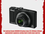 Nikon COOLPIX S8200 16.1 MP CMOS Digital Camera with 14x Optical Zoom NIKKOR ED Glass Lens