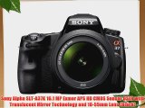 Sony Alpha SLT-A37K 16.1 MP Exmor APS HD CMOS Sensor DSLR with Translucent Mirror Technology