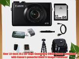 Canon PowerShot G7 X Digital Camera with 32GB Deluxe Accessory Kit