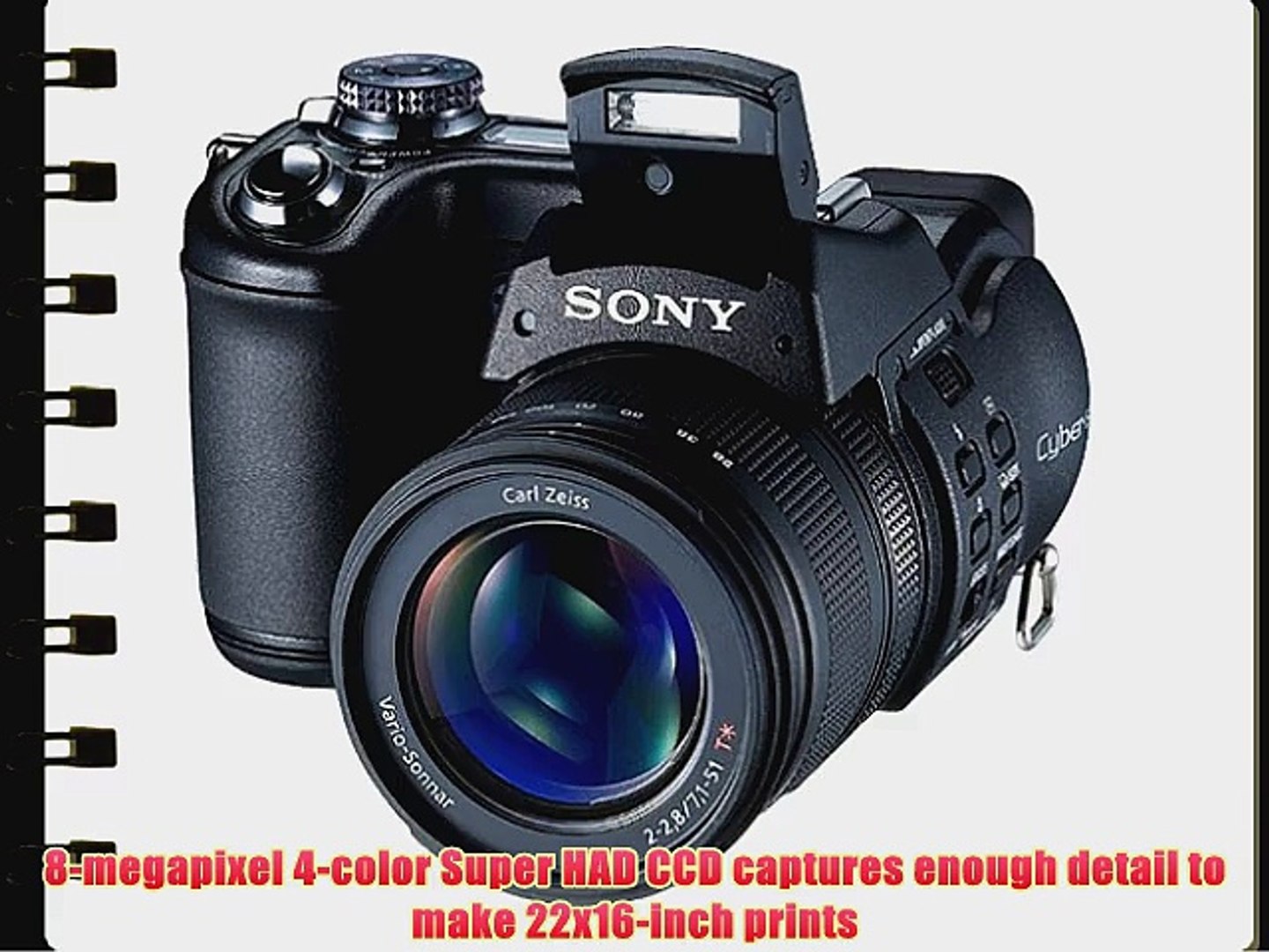 Sony DSC-F828 8MP Digital Camera with 7x Optical Zoom